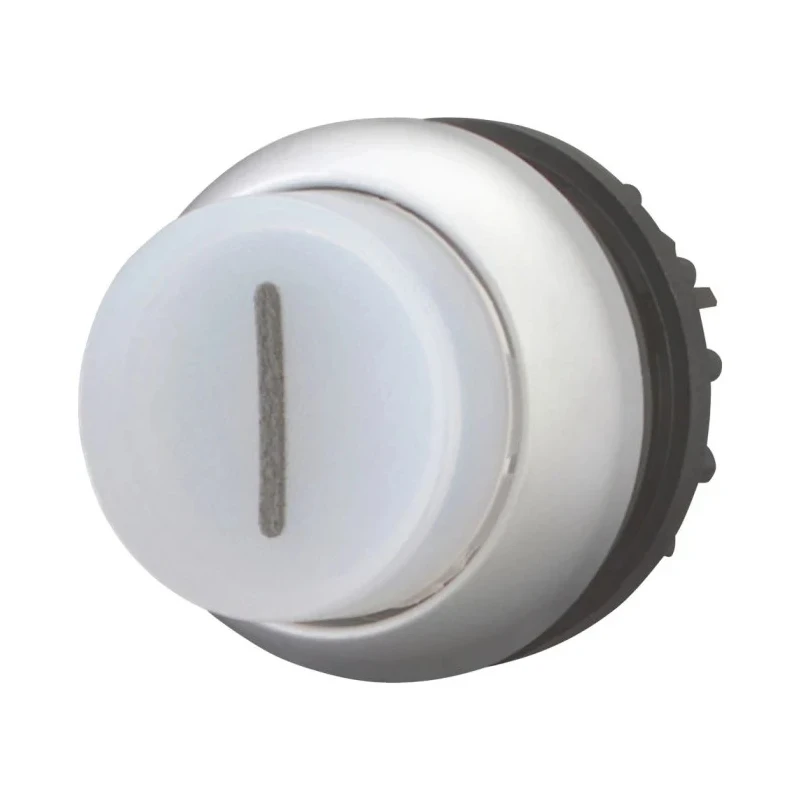 Eaton RMQ Titan M22 Series White Maintained Push Button Head 22 mm Cutout IP69K 70011305 M22-DRLH-W-X1+M22-A