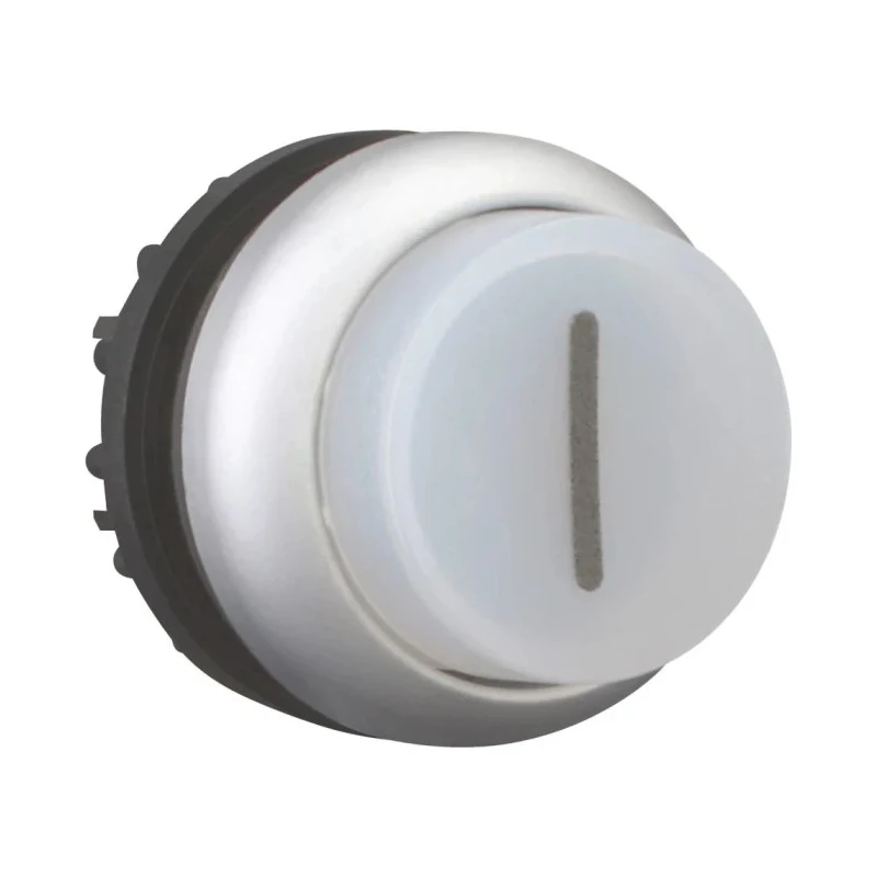 Eaton RMQ Titan M22 Series White Maintained Push Button Head 22 mm Cutout IP69K 70011305 M22-DRLH-W-X1+M22-A