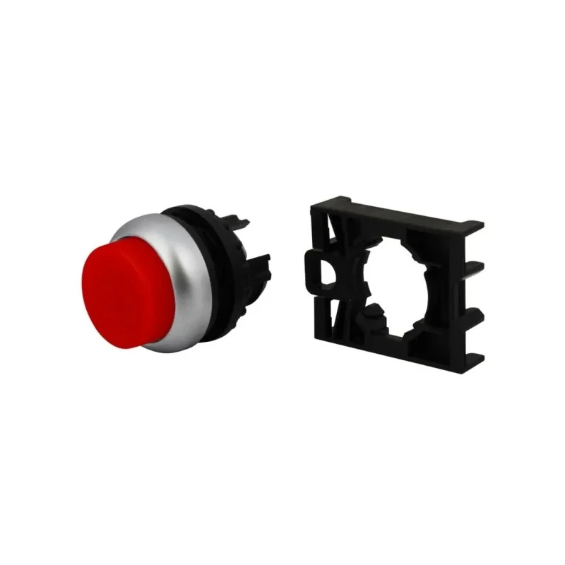 Eaton RMQ Titan M22 Series Red Maintained Push Button Head 22 mm Cutout IP69K 78635817 M22-DRLH-R+M22-A