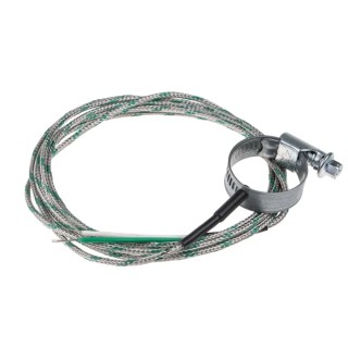 RS PRO Type K Thermocouple 2 m Length, 30 mm Diameter, -50 °C to 1100 °C Max Temperature 316 Stainless Steel Probe 621-2300