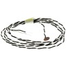 RS PRO Type J Thermocouple with 1 m Length, 6.35 mm Diameter, 0°C to 200°C Maximum Temperature 621-2344