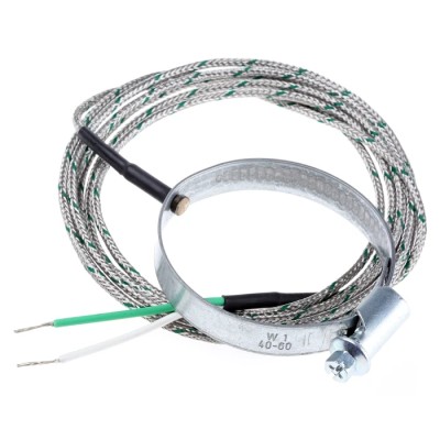 RS PRO Type K Thermocouple 2 m Length, 50 mm Diameter, -50 °C to 1100 °C Temperature Range 621-2322