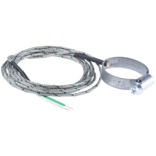 RS PRO Type K Thermocouple 40 mm Diameter, 2 m Length, -50 °C to 1100 °C Operating Range 621-2316