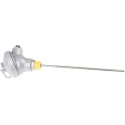 RS PRO Type K Thermocouple Stainless Steel Probe, 6 mm Diameter, 250 mm Length, -50 °C to 1100 °C Temperature Range 621-2350