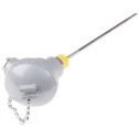 RS PRO Type K Thermocouple Stainless Steel Probe, 6 mm Diameter, 250 mm Length, -50 °C to 1100 °C Temperature Range 621-2350