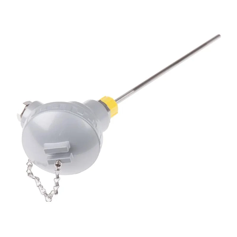 RS PRO Type K Thermocouple Stainless Steel Probe, 6 mm Diameter, 250 mm Length, -50 °C to 1100 °C Temperature Range 621-2350