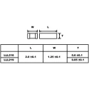 Murata 47 nF Multilayer Ceramic Capacitor 25V DC ±20% Tolerance Surface Mount 0805 Package LLL216R71E473MA01L