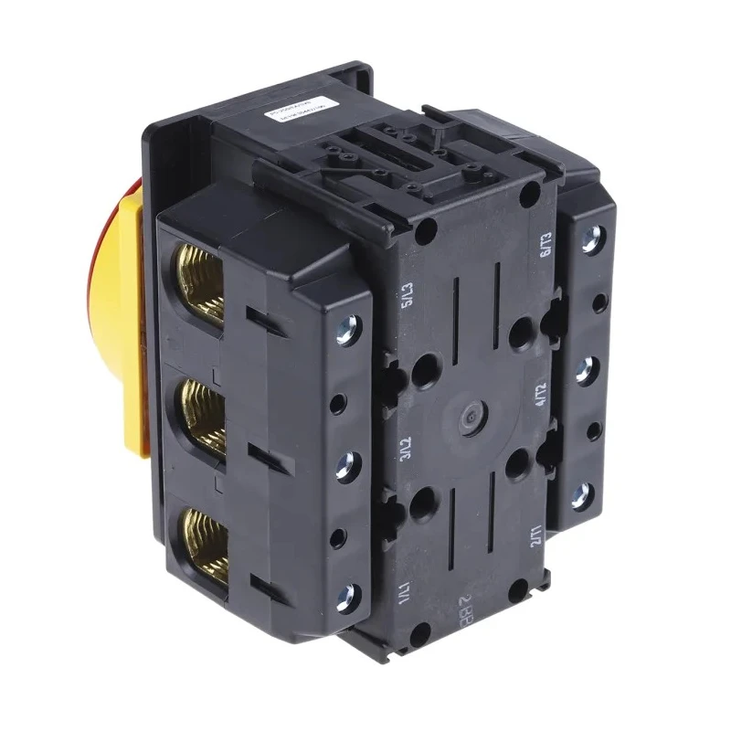 Eaton 3-Pole Panel Mount Isolator Switch IP65, 250A, 90 kW, Red Handle, Screw Terminal, ATEX Certified IP65