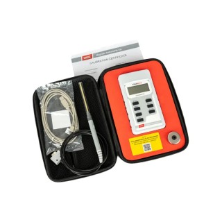 Hirst Magnetics GM08 Battery Operated Gaussmeter DC/AC Magnetic Field Meter USB RS232 Analogue Output GM08
