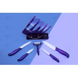 amour-professional-chef-s-ceramic-knife-and-peeler-non-slip-handle-with-attractive-stand-metallic-purple-6-piece-6827-2