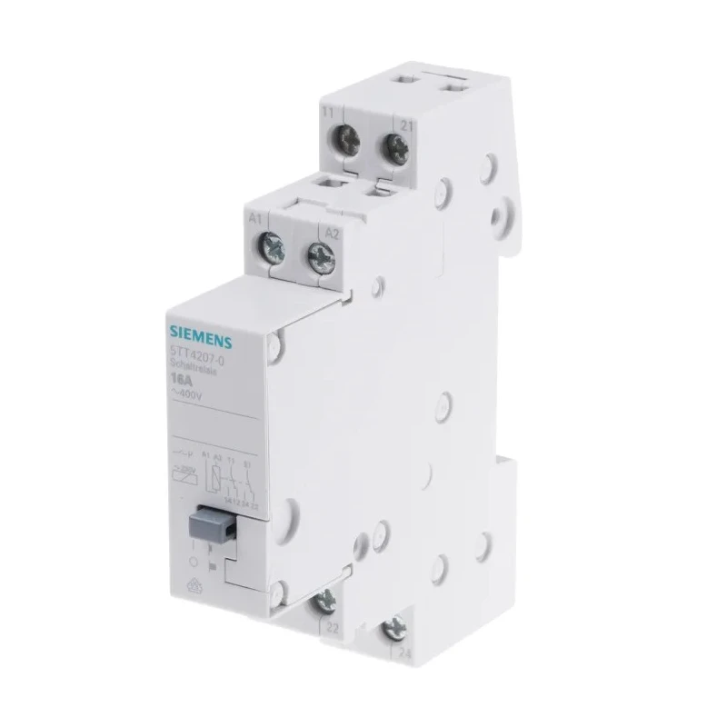 Siemens DIN Rail Power Relay 230V AC Coil, 16A Switching Current, DPDT Contact Configuration 5TT4207-0