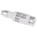 Siemens Neozed Fuse D01 Bottle Fuse Size 2A 400V AC Ceramic Body Pink Cap 5SE2302