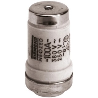 Siemens Neozed Fuse 100A, 400V AC D03 Ceramic Body Red Cap 5SE2300
