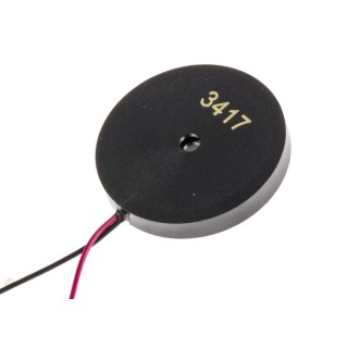 RS PRO 108 dB Panel Mount Continuous External 3.2 mm Piezo Buzzer Component 1V ac Max 622-1427