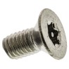 RS PRO Plain Stainless Steel Flat Tamper Proof Security Screw M3 x 6 mm 621-2495