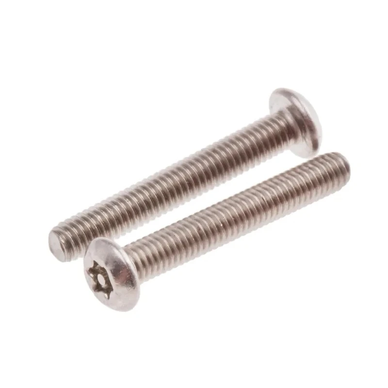 RS PRO Plain Stainless Steel Flat Tamper Proof Security Screw M3 x 20 mm 621-2518