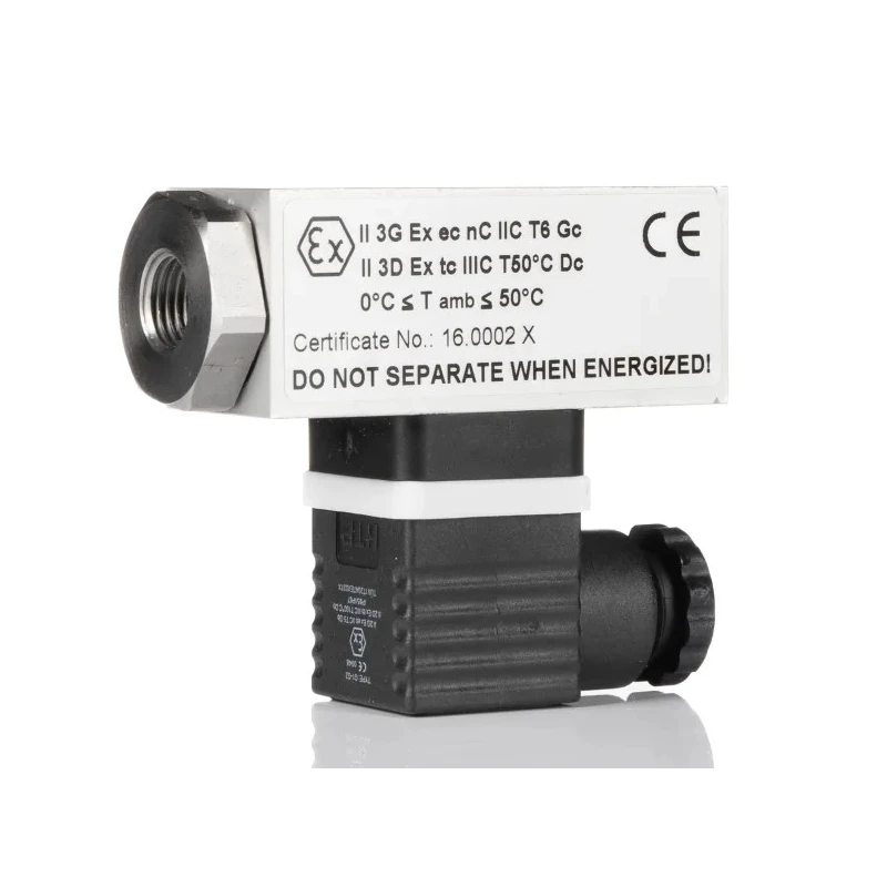 Norgren Pressure Switch Female Vacuum Positive Pressure, SPDT, G 1/4, 5-70 bar, 80°C, 18D Series 0882180