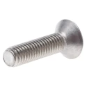 RS PRO Plain Stainless Steel Flat Tamper Proof Security Screw M5 x 20 mm 621-2580