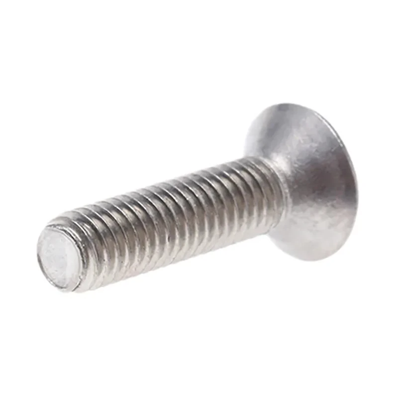 RS PRO Plain Stainless Steel Flat Tamper Proof Security Screw M5 x 20 mm 621-2580