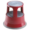 RS PRO 2 Tread Steel, Rubber, Polypropylene Kick Step 0.4m Platform Height, Red 621-1751