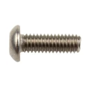 RS PRO Tamper Proof Security Screw M4 x 12 mm Plain Stainless Steel Pin Hex Recess Button Head 621-2805