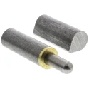 Pinet Steel Flat Top Weld-on Bullet Hinge with Barrel Pin 100 mm x 42 mm 14-7-3571