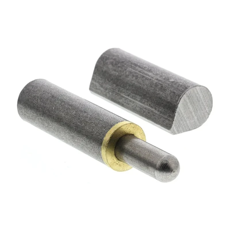 Pinet Steel Flat Top Weld-on Bullet Hinge with Barrel Pin 100 mm x 42 mm 14-7-3571