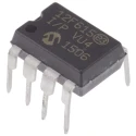 Microchip PIC12F615-I/P 8-Bit PIC Microcontroller, 20 MHz, 1.75 kB FLASH, 8-Pin PDIP