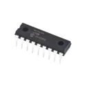 Microchip 8 bit PIC16F Microcontroller, 20 MHz, 7kB FLASH, 18-Pin PDIP PIC16F648A-I/P