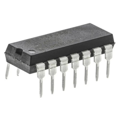 Microchip 8 bit PIC Microcontroller 20 MHz 7kB FLASH 14-Pin PDIP PIC16F688-I/P
