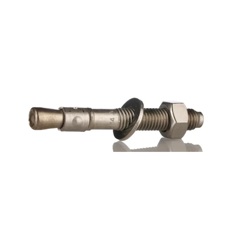 RS PRO Stainless Steel Captive Stud Through Bolt Anchor M12 x 95 mm A4-316 Grade 622-1994