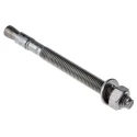 RS PRO Stainless Steel Masonry Fixing Captive Stud Through Bolt Anchor M12 x 145 mm 622-2004