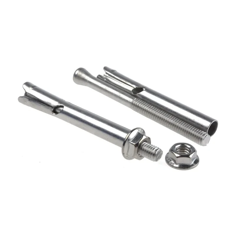 RS PRO Stainless Steel Sleeve Anchor Fixing Bolt 65 mm Length 8 mm Drill Diameter 30 mm Max Fixing Thickness 622-2026