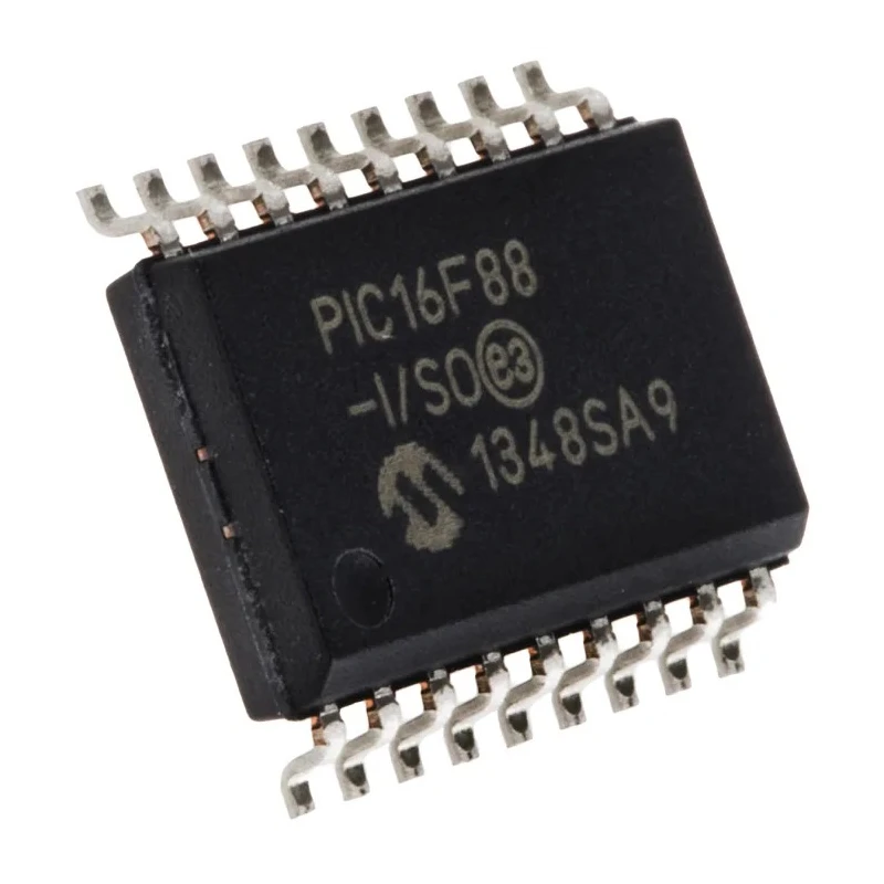 Microchip 8 bit PIC Microcontroller PIC16F88-I/SO 20 MHz 7.168 kB Flash 256B EEPROM 18-Pin SOIC PIC16F88-I/SO