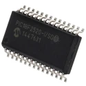 Microchip 8-bit PIC Microcontroller PIC18F2520-I/SO, 40 MHz, 32 kB Flash, 1.54 kB RAM, 28-Pin SOIC