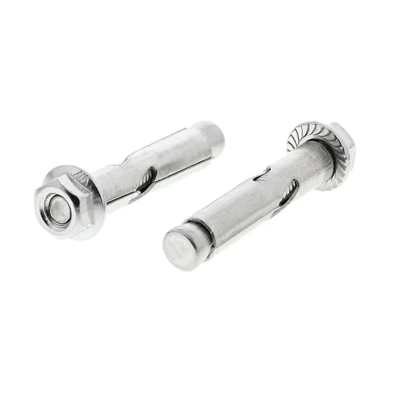 RS PRO Stainless Steel Sleeve Anchor Hexagon Nut Masonry Fixing 40 mm Length 8 mm Drill Diameter 622-2032
