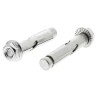 RS PRO Stainless Steel Sleeve Anchor Hexagon Nut Masonry Fixing 40 mm Length 8 mm Drill Diameter 622-2032