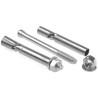 RS PRO Stainless Steel Sleeve Anchor Hexagon Nut Masonry Fixing 75mm Length 10 mm Drill Diameter 35mm Maximum 622-2054