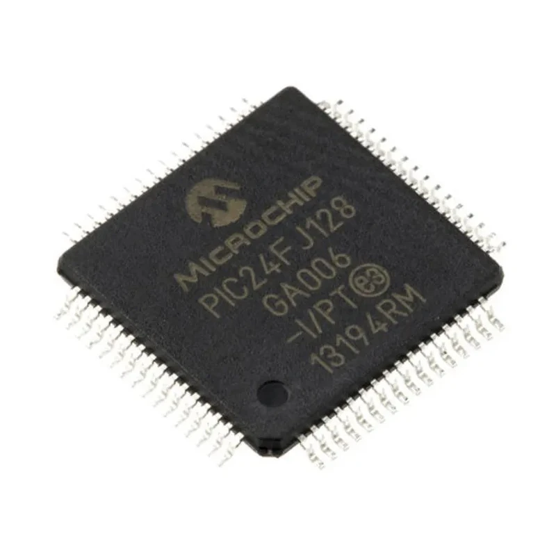 Microchip 16-bit PIC Microcontroller 64-Pin TQFP, 128kB FLASH, 32 MHz PIC24FJ