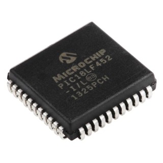 Microchip 8 bit PIC PIC18F Microcontroller 40 MHz 32kB FLASH 44-Pin PLCC PIC18LF452-I/L