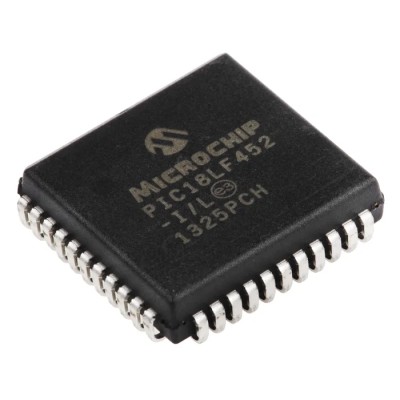 Microchip 8 bit PIC PIC18F Microcontroller 40 MHz 32kB FLASH 44-Pin PLCC PIC18LF452-I/L