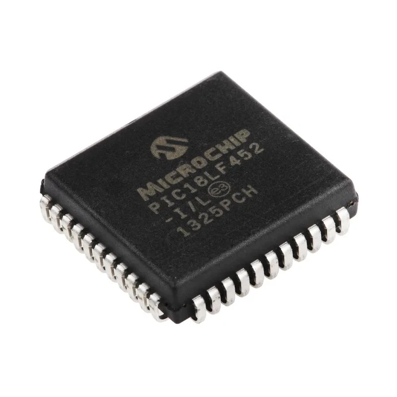 Microchip 8 bit PIC PIC18F Microcontroller 40 MHz 32kB FLASH 44-Pin PLCC PIC18LF452-I/L