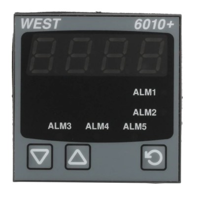 West Instruments 6010 LED Multi-Function Panel Meters for RTD Temperature Probe, Temperature, 45 mm x 45 mm P6010-2100-000