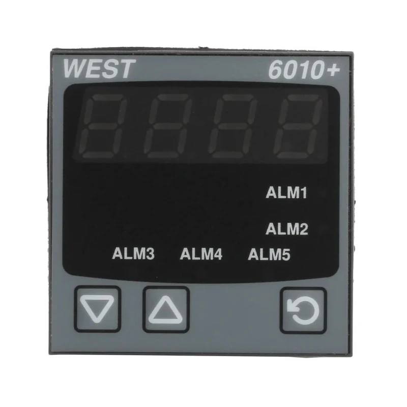 West Instruments 6010 LED Multi-Function Panel Meters for RTD Temperature Probe, Temperature, 45 mm x 45 mm P6010-2100-000