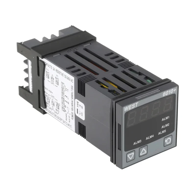 West Instruments 6010 LED Multi-Function Panel Meters for RTD Temperature Probe, Temperature, 45 mm x 45 mm P6010-2100-000