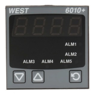 West Instruments Digital Panel Multifunction Meter RTD Temperature Probe 45 mm x 45 mm P6010-2110-000