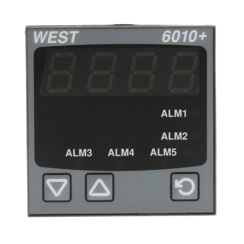 West Instruments Digital Panel Multifunction Meter RTD Temperature Probe 45 mm x 45 mm P6010-2110-000