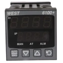 West Instruments PID Temperature Controller DIN Rail, Panel, 1 Output SSR 240V ac On-Off P6100-2200-000
