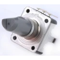 Alps Alpine 12 ppr Pulse Mechanical Rotary Encoder with 6 mm Flat Shaft, 20 mm Length, Not Indexed EC12E1220401