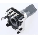 Alps Alpine 12 ppr Pulse Mechanical Rotary Encoder with 6 mm Flat Shaft, 20 mm Length, Not Indexed EC12E1220401